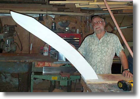 Process of carving a custom figurehead by Carved Wood Signs
