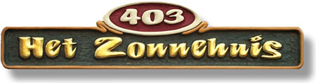 Carved Wood house sign